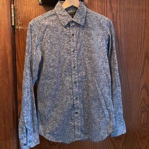 Banana Republic floral button-down